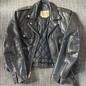 Classic Black Leather Jacket